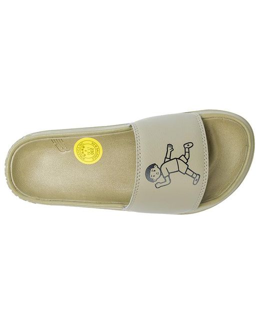 New Balance Green (Wmns) X Noritake B Wide Slippers