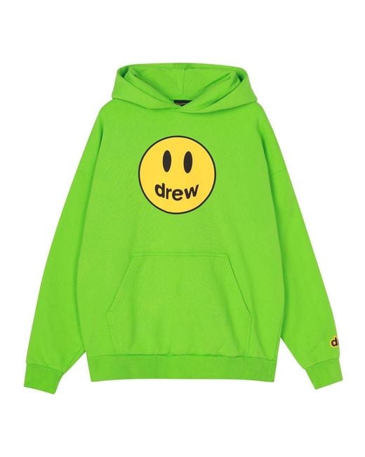 Drew House Green Mascot Hoodie 'Lime' for men
