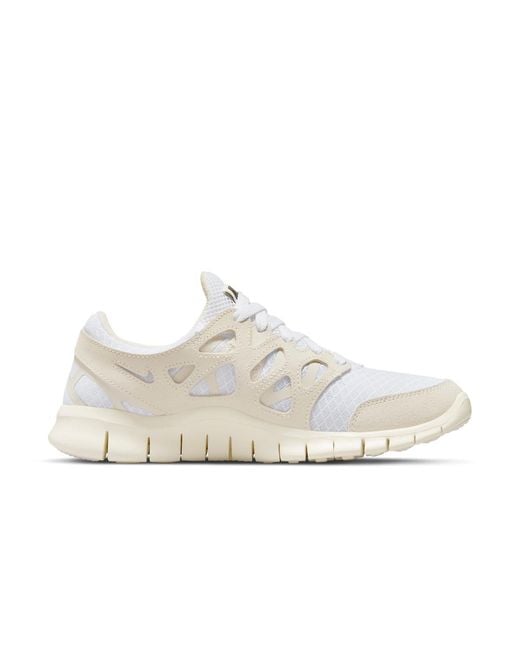 Nike White (Wmns) Free Run 2 Light Bone'