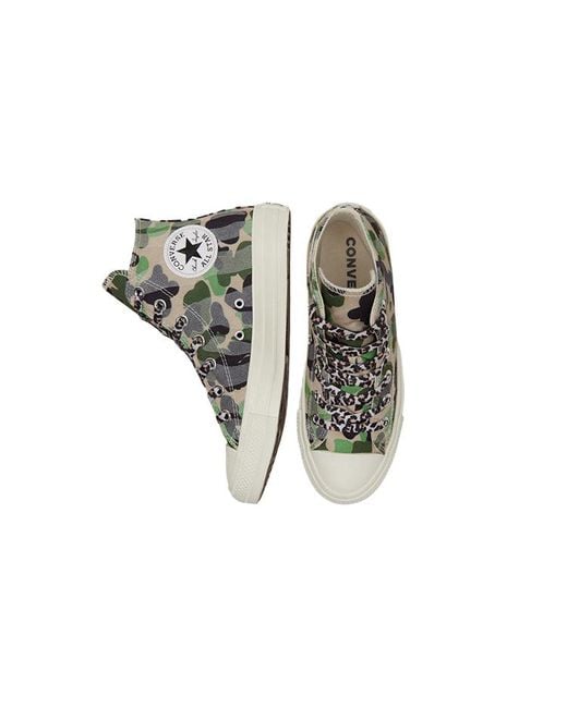 Converse Brown (Wmns) Chuck Taylor All Star High 'Camo'