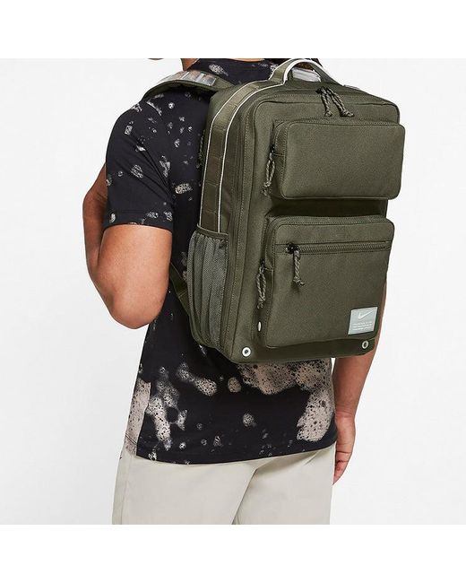 Nike Green Utility Speed Training Backpack 'Army' for men