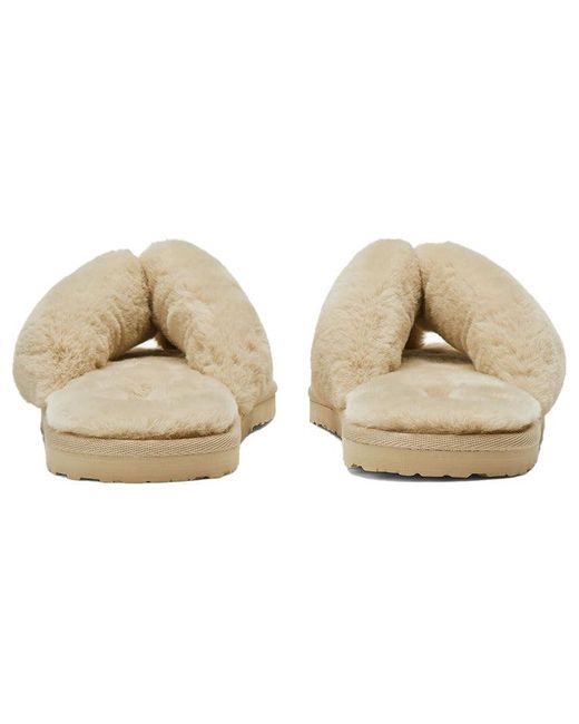 PUMA Natural (Wmns) Fluff Flip Slide 'Putty'