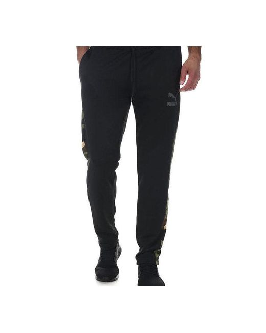 PUMA Black Wild Pack T7 Poly Pant for men