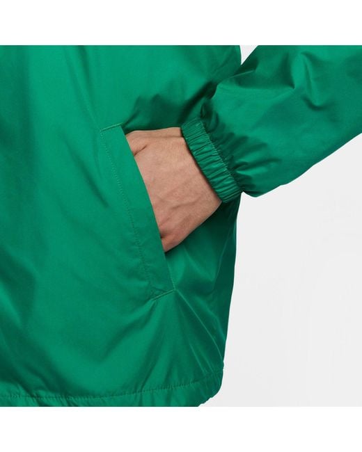 Nike Green Club Coach Jacket for men