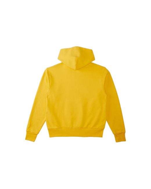 Adidas Yellow X Pharrell Humanrace Logo Hoodie for men