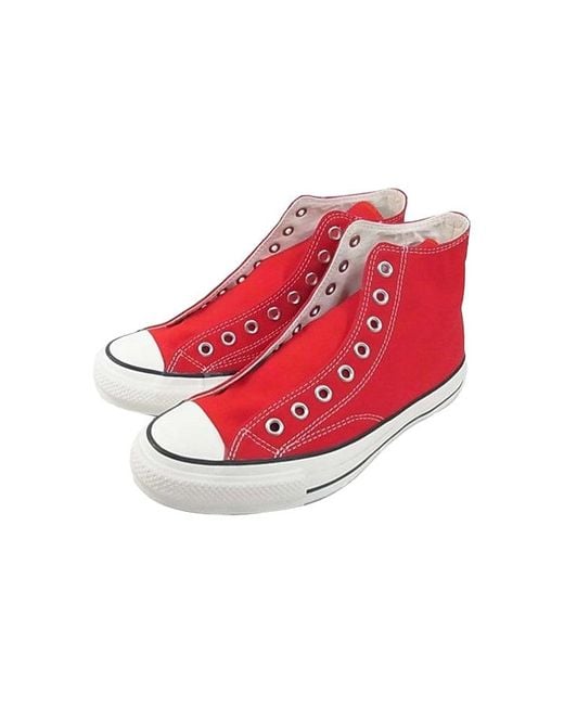 Converse Red Addict Coach Canvas Hi for men