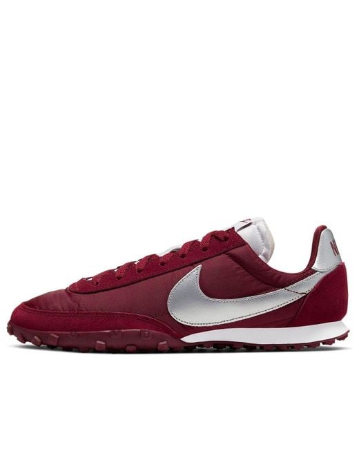 Nike Red Waffle Racer 'Team' for men