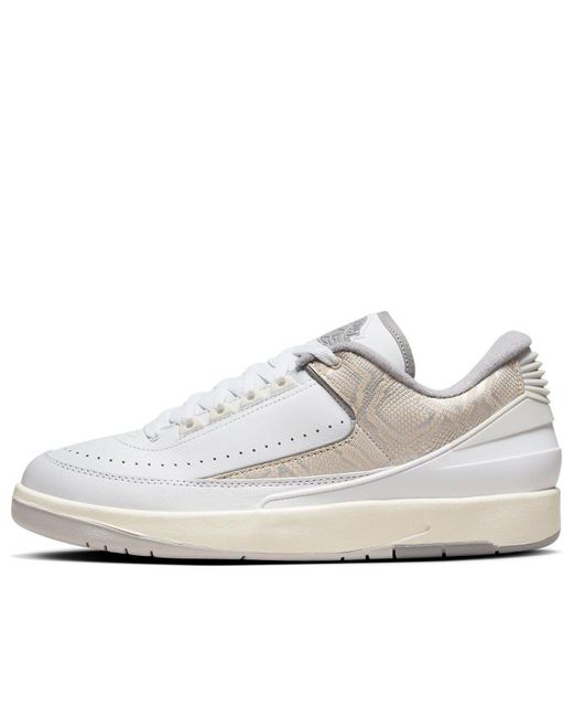 Nike White 2 Retro Low 'Python' for men