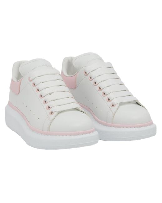 McQueen White (Wmns) Wedge Sole Sneakers And Ice'