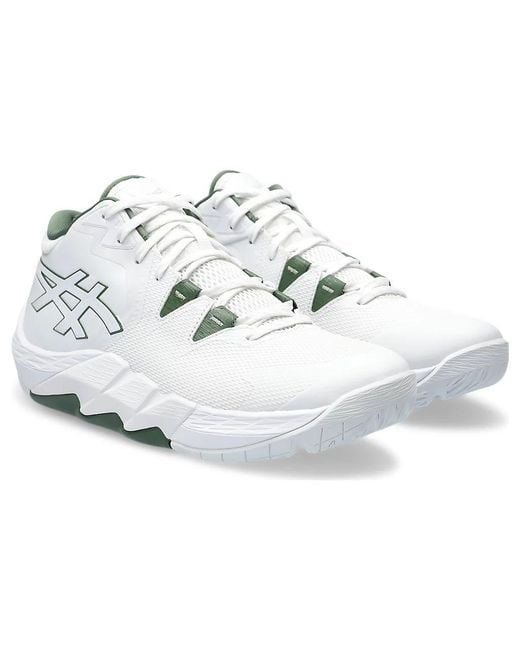 Asics White Unpre Ars 2 Wide Glacier' for men