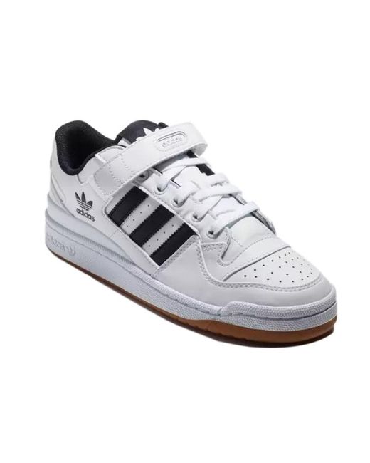 Adidas White Originals Forum Low 'Core Cloud Gum' for men