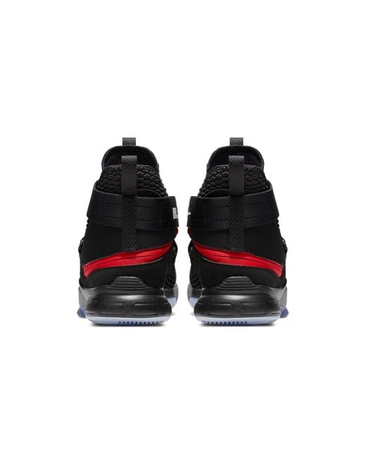 Nike Black Lebron Soldier 12 Flyease 4E University' for men