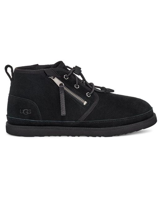 Ugg Black Neumel Adaptive Double Zipper Snow Boots for men