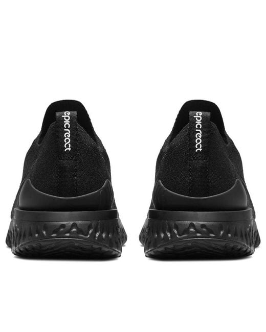 Nike Black (Wmns) Epic React Flyknit 2