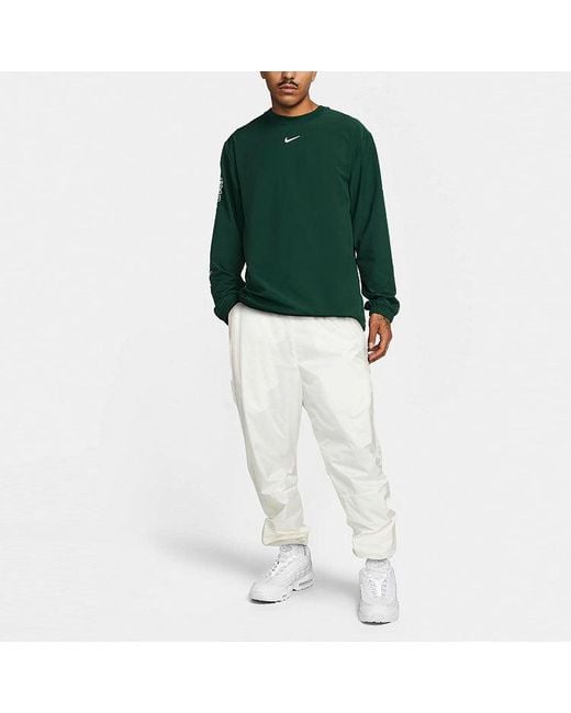 Nike Green X Nocta Long Sleeve Woven Pullover for men