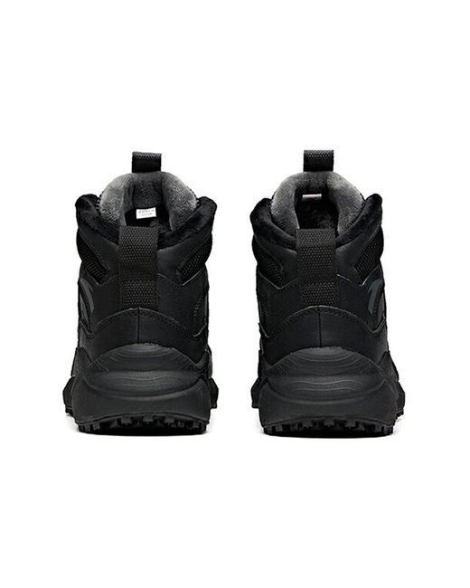 Anta Black Lifestyle Sport High-Top Sneakers for men