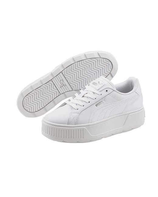 PUMA White (Wmns) Karmen Leather