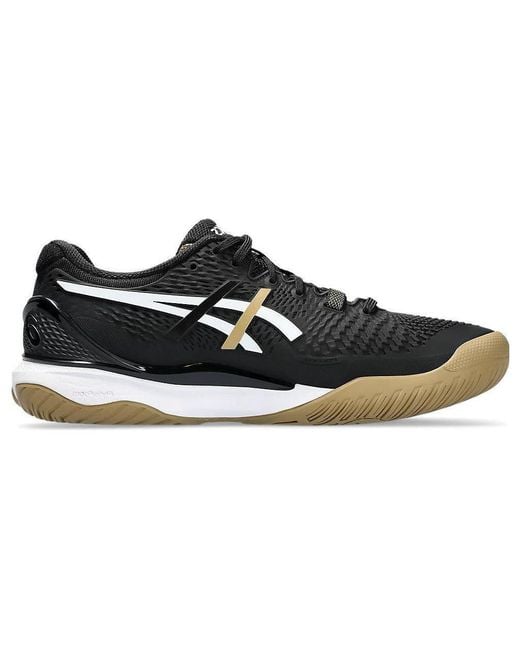 Asics Black Gel-Resolution 9 X Hugo Boss Camel' for men