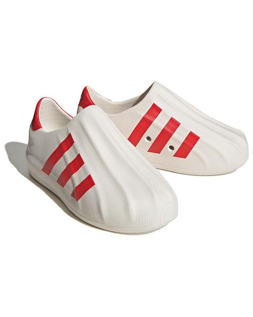 Adidas Red Originals Adifom Superstar Shoes 'Cloud' for men