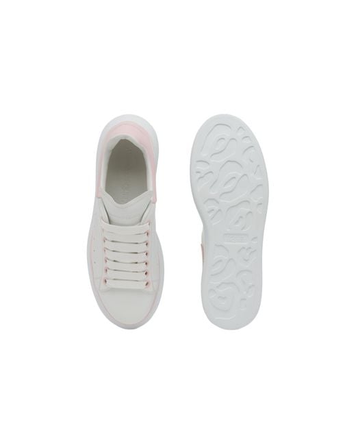 McQueen White (Wmns) Wedge Sole Sneakers And Ice'