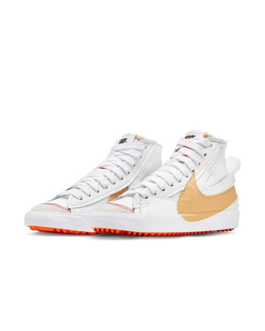 Nike White Blazer Mid 77 Jumbo 'Summit' for men
