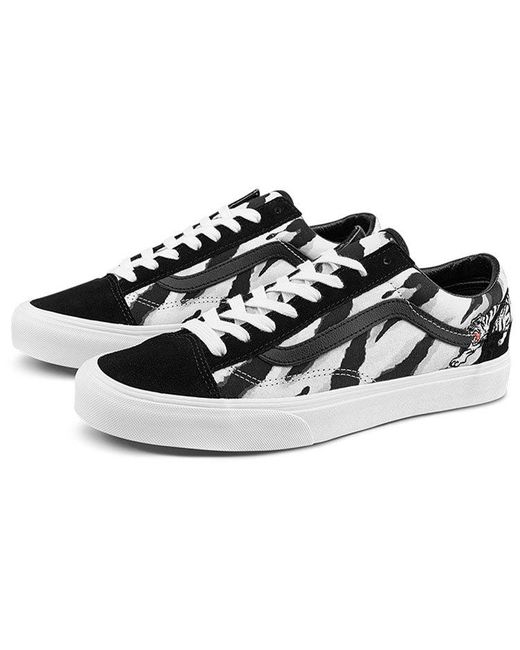 Vans White Style 36 Low-Top Sneakers for men