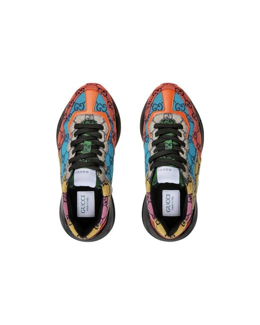Gucci Blue (Wmns) Rhyton Monogram'