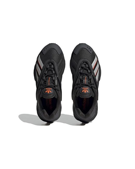 Adidas Black Originals Oztral Shoes 'Core Solar' for men