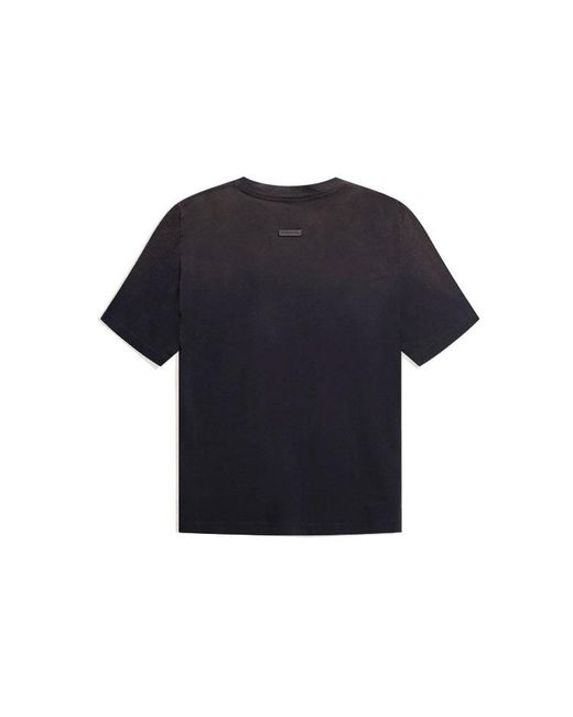 Fear Of God Black Baseball Tee 'Vintage' for men