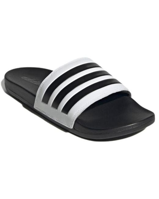 Adidas Black Adilette Comfort Slide