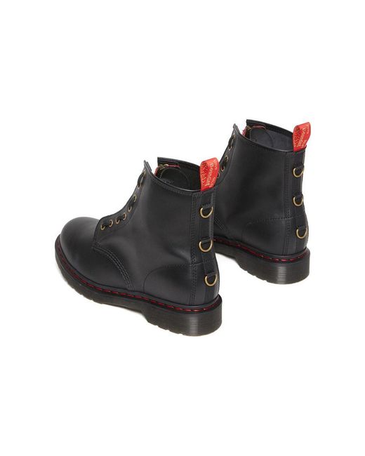 Dr. Martens Black 1460 Year Of The Rabbit Leather Lace Up Boots for men