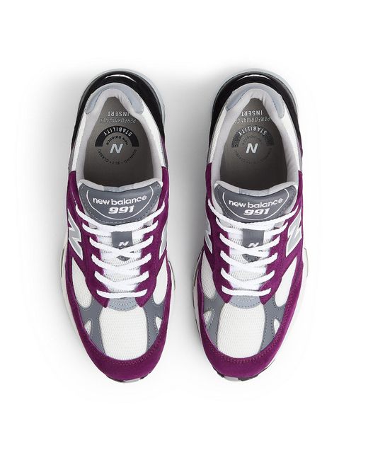 New Balance Purple 991 Made for men