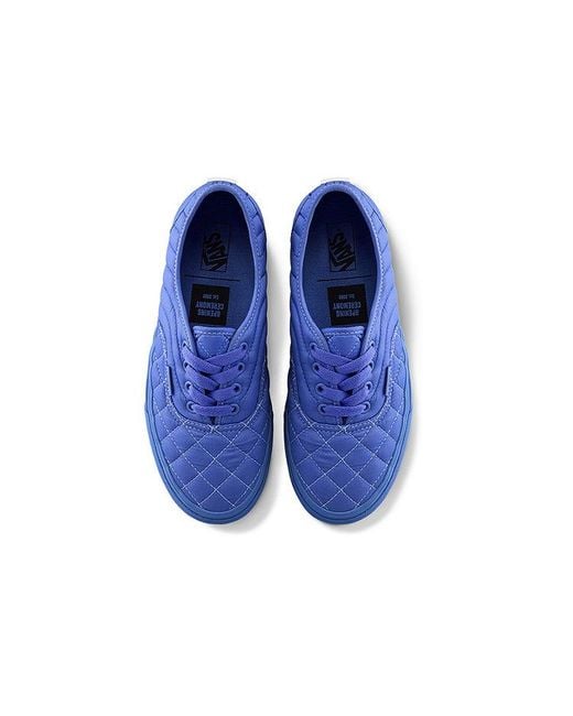 Vans Blue Opening Ceremony X Authentic 'Quilted Baja' for men