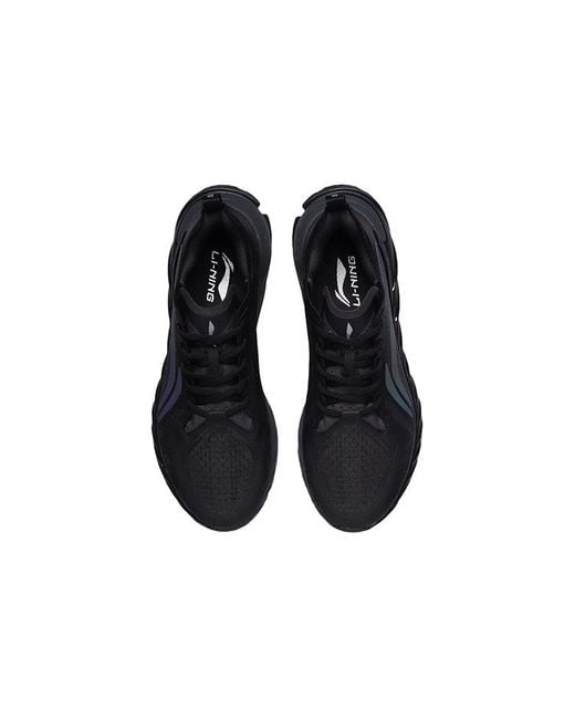 Li-ning Blue Running Shoes Reflective' for men