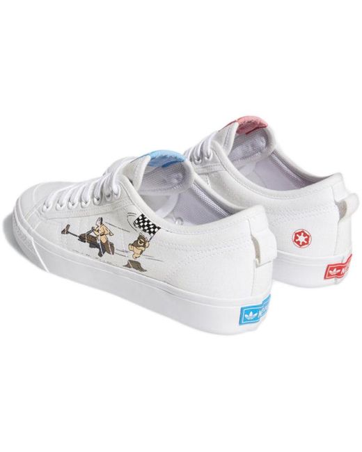 Adidas White X Star Wars Nizza 'Intergalactic Race' for men