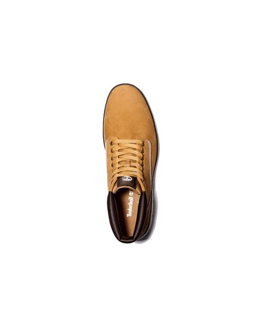 Timberland Brown Bradstreet Leather Chukka Boot 'Wheat' for men