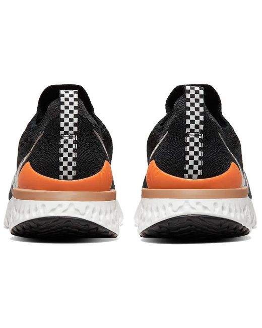 Nike Black Epic React Flyknit 2 'Multi-Color' for men