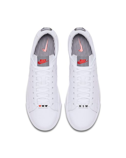 Nike White (Wmns) Blazer Low Se Lx 'Broken Hearted'