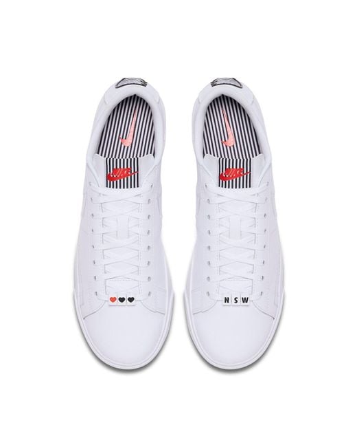 Nike White (Wmns) Blazer Low Se Lx 'Broken Hearted'