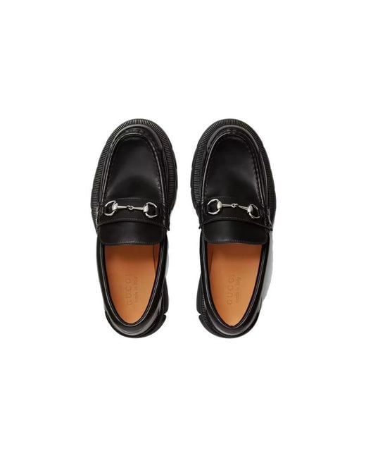 Gucci Black Horsebit Loafer for men