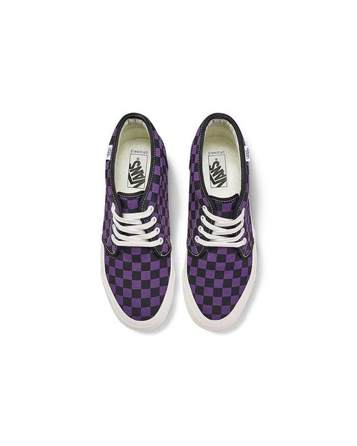 Vans Blue Og Chukka Lx 'Checkerboard for men