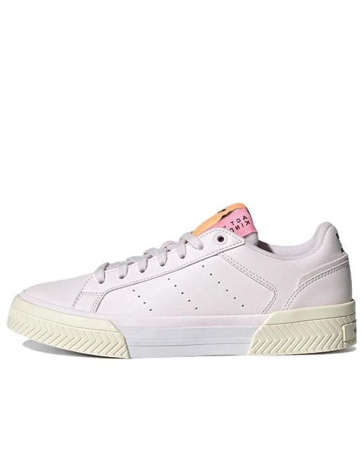 Adidas White (Wmns) Originals Court Tourino 'Almost'