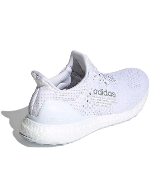 Adidas White X Atmos Ultraboost 1.0 Uncaged 'Cloud' for men