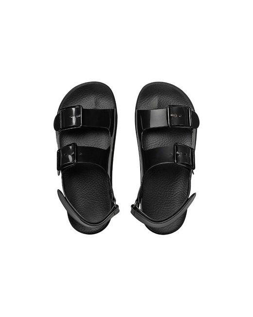 Gucci Black (Wmns) Mini Double G Sandal Rubber'