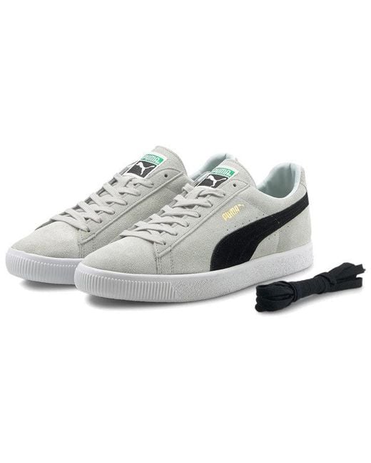 PUMA White Suede Vintage Retro Made for men
