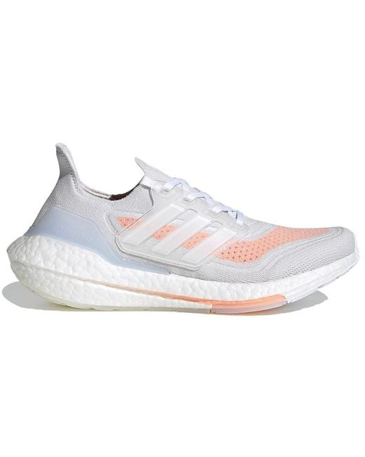 Adidas White (Wmns) Ultraboost 21 Glow'