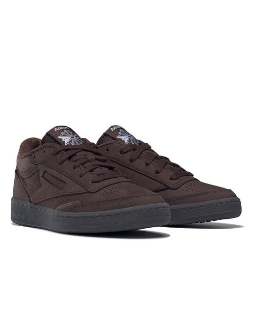 Reebok Brown Club C Mid Ii X Adsum 'Dark' for men