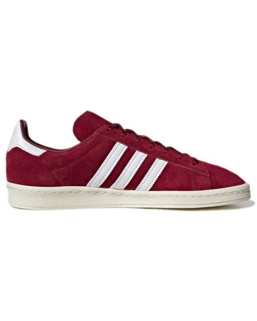 Adidas Red Campus 80S 'Collegiate Burgundy' for men