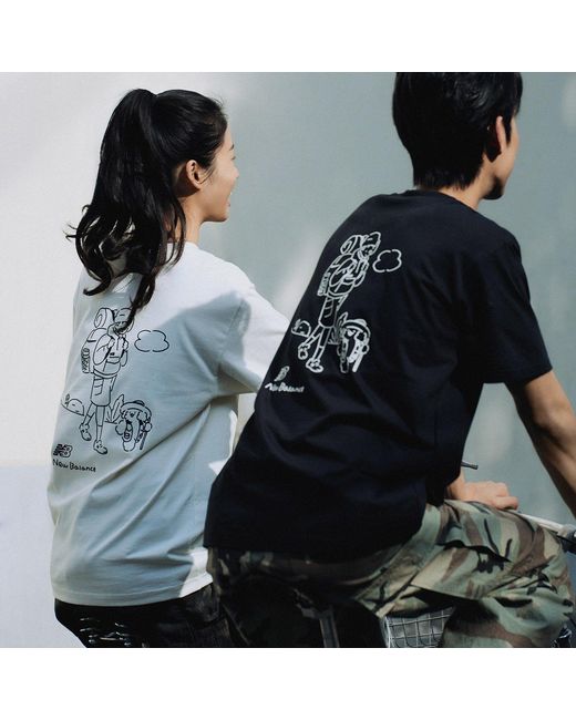 New Balance Black Hiking Graphic T-Shirt
