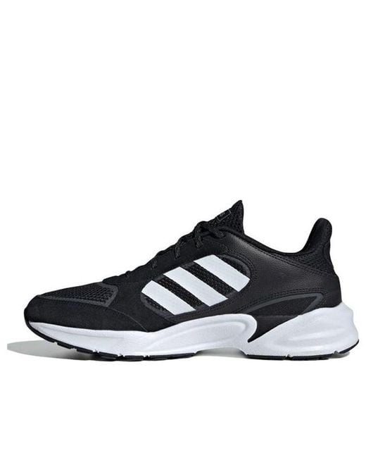 Adidas Black Shoes Running Sport Trainer Retro Street Valasion 90's Sneaker for men